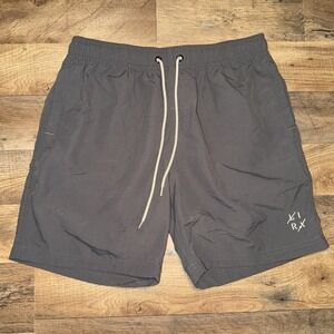 LIRA CRTV Creative Society Men's Shorts Unlined Elastic Waist Size M